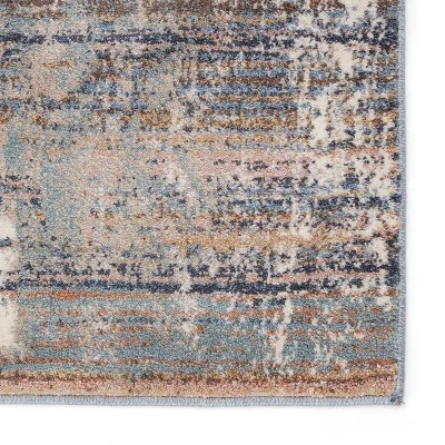 Lysandra Abstract Area Rug Blue/Tan - Jaipur Living - Image 3