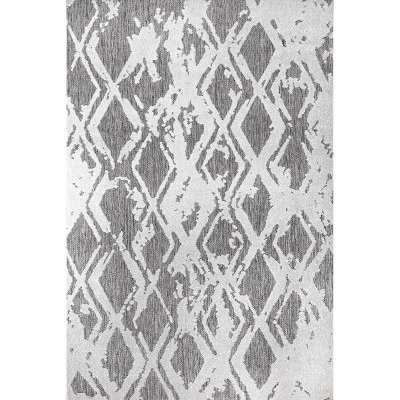 NuLOOM Blaire Textured Lattice Indoor/Outdoor Patio Area Rug - Image 10