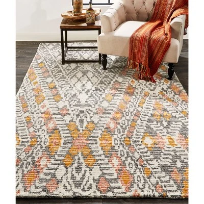 Arazad Transitional Geometric Area Rug - Image 2