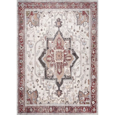 NuLOOM Miley Machine Washable Traditional Medallion Area Rug - Image 12