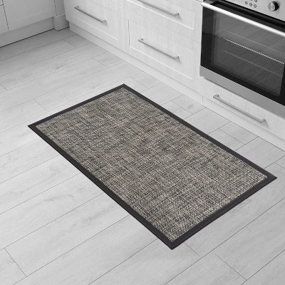 World Rug Gallery Basketweave Textline Anti-Fatigue Standing Mat - Image 4