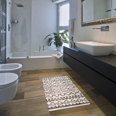 World Rug Gallery Distressed Bohemian Anti Fatigue Standing Mat - Image 7