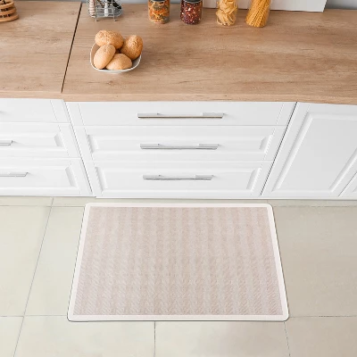 World Rug Gallery Chevron Boho Anti-Fatigue Standing Mat - Image 8