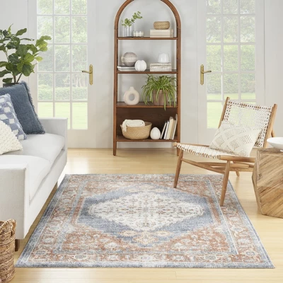 Nourison Astra Machine Washable Vintage Persian Indoor Rug - Image 7