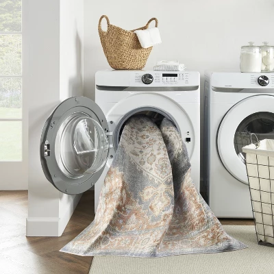 Nourison Astra Machine Washable Vintage Persian Indoor Rug - Image 9