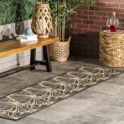 NuLOOM Onyx Seashell Indoor And Outdoor Patio Area Rug