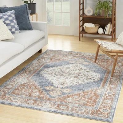 Nourison Astra Machine Washable Vintage Persian Indoor Rug