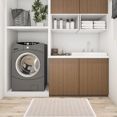 World Rug Gallery Chevron Boho Anti-Fatigue Standing Mat - Image 6