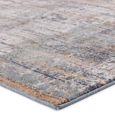 Lysandra Abstract Area Rug Blue/Tan - Jaipur Living