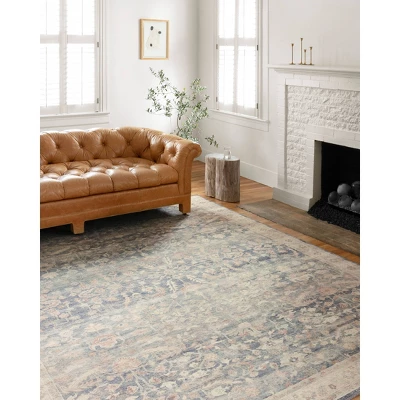Hathaway Rug Denim Blue - Loloi Rugs - Image 2
