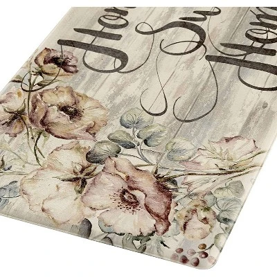 39" X 20" PVC Home Sweet Home Anti-Fatigue Kitchen Floor Mat - J&V Textiles - Image 2