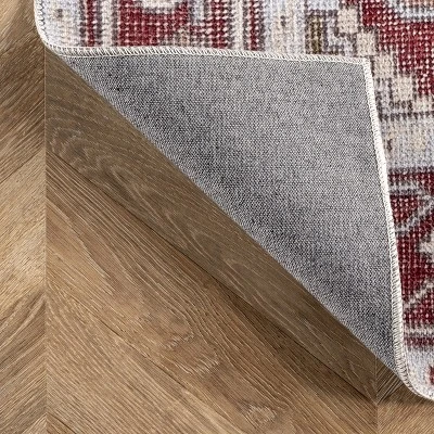 NuLOOM Miley Machine Washable Traditional Medallion Area Rug - Image 6