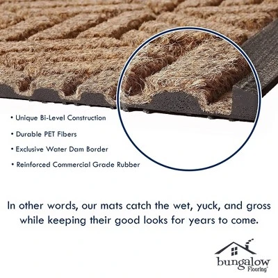 3' Aqua Shield Snowflake Tree Skirt Round Mat Bluestone - Bungalow Flooring - Image 6