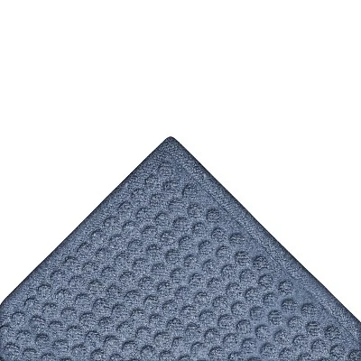 3'x4' Solid Dotted Doormat Blue - HomeTrax - Image 2
