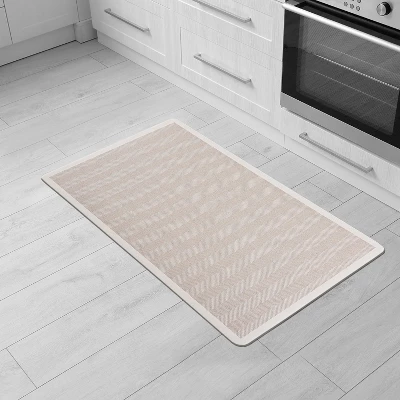 World Rug Gallery Chevron Boho Anti-Fatigue Standing Mat - Image 4