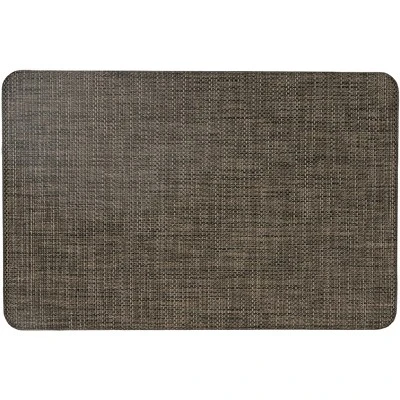 World Rug Gallery Textured Beige Anti-fatigue Mat - Image 11