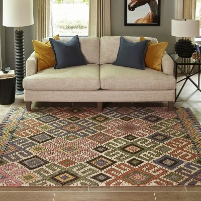 Tahoe Bleeker Geometric Tufted Accent Rug - Momeni - Image 2