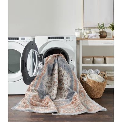 Nourison Astra Machine Washable Vintage Persian Indoor Rug - Image 8