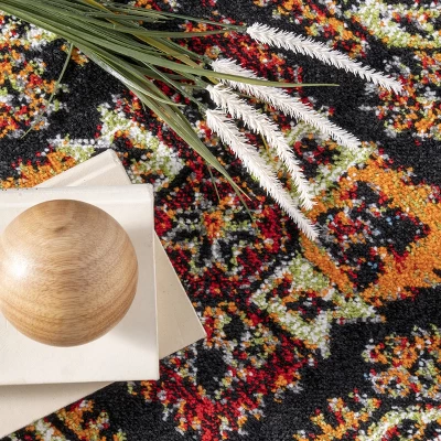 NuLOOM Indoor/Outdoor Transitional Medieval Randy Area Rug - Image 5