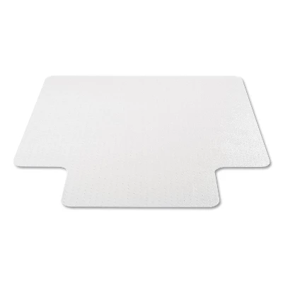 3'x4' Rectangle Solid Vinyl Floor Mat Clear - Deflecto - Image 8