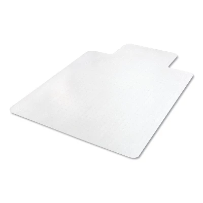 3'x4' Rectangle Solid Vinyl Floor Mat Clear - Deflecto - Image 6