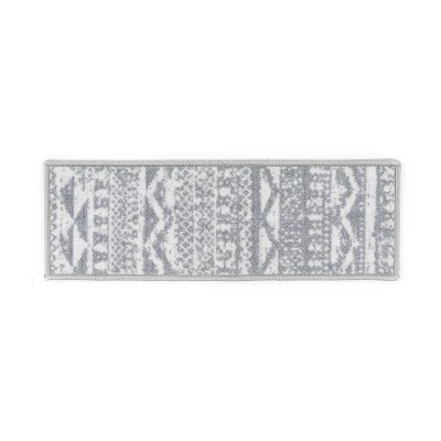 World Rug Gallery Modern Geometric Non-Slip Stair Treads - Image 9