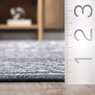 NuLOOM Phyllis Machine Washable Diamond Trellis Area Rug - Image 2